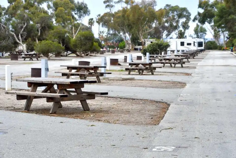 San Clemente is a popular beach camping destination