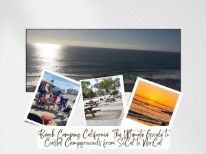 beach camping california